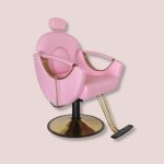 Salon chair pink