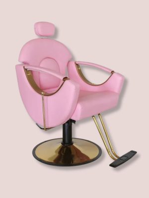 Salon chair pink