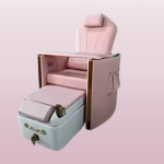 pedicure chair pink