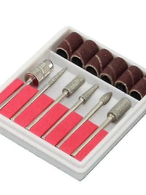 Nail drill bits set