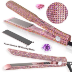 Diamond hair straightener