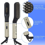 Hair brush Men hair straightening rozia