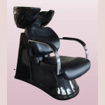 salon shampoo chair black