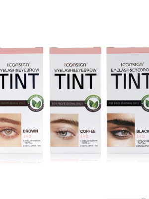 tint for lashes and eyebrows (black-coffee- brown)