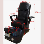 pedicure chair black