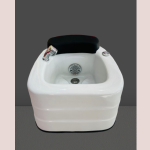 pedicure foot basin white