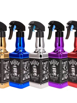 barber spray bottle colored