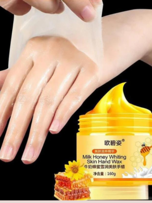 milk honey hand mask