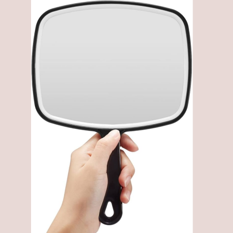 black Mirror with holder