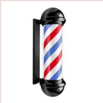 Barber pole black