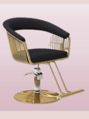 Salon hair chair black