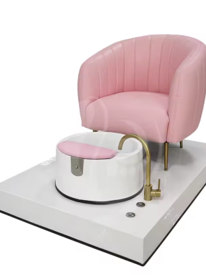 pedicure chair  pink