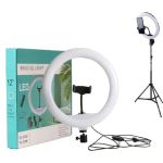 8 inch ring light with mirror