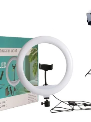 8 inch ring light with mirror