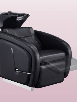 shampoo chair black