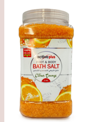 Activeplus Bath Salt Citrus Orange 5 Kgs