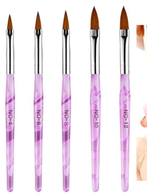 powder nail brush set