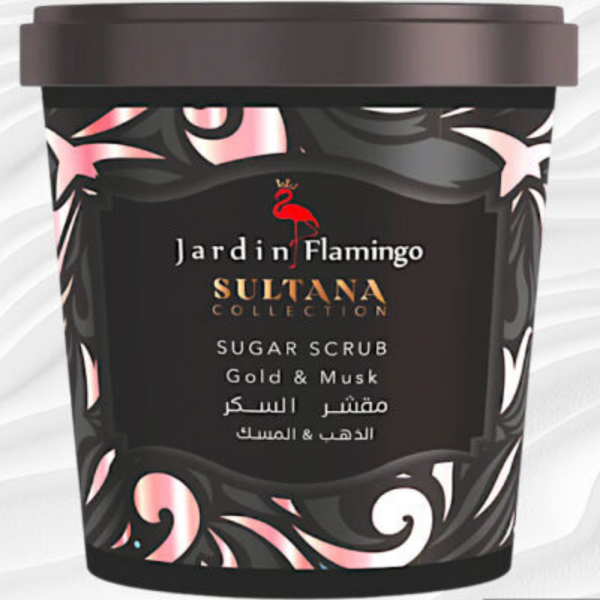 Jardin Flamingo Sultana Sugar Scrub Gold& Musk 600 Gr