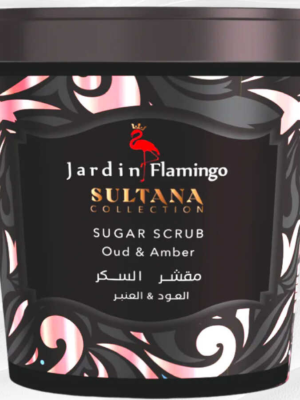 Jardin Flamingo Sultana Sugar Scrub Oud & Amber 600 Gr