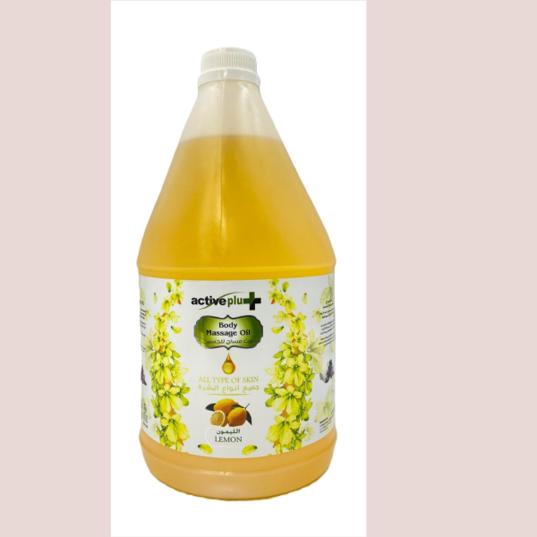 Activeplus Body Massage Oil Lemon 3.78 L