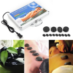 16 massage stones with aluminum box