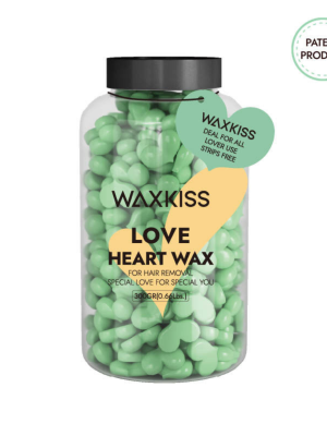 HEART SHAPE HARD WAX 300G green