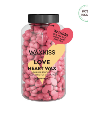 HEART SHAPE HARD WAX 300G pink-face and sensitive areas