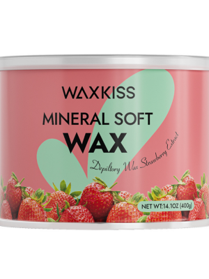 SOFT WAX 400G- TRANSPARENT PINK Strawberry