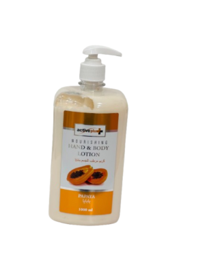 Activeplus hand and body lotion 1l papaya