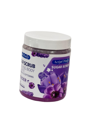 Activeplus face and body sugar scrub 1.2kg lavander