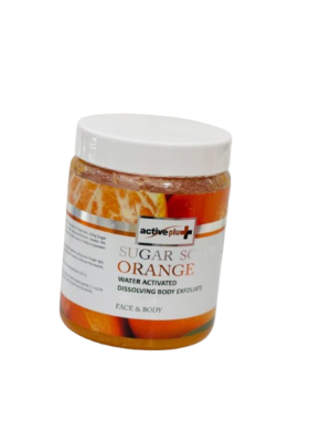 Activeplus face and body sugar scrub 1.2kg orange