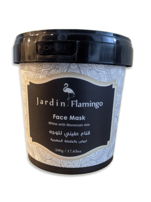 Jardin flamingo face mask 500g white