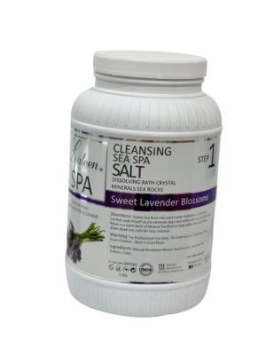 Lealeen sea spa salt step1 5 kg lavender