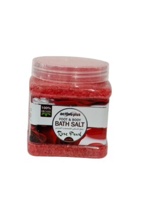 Activeplus bath salt 1.2kg rose petals