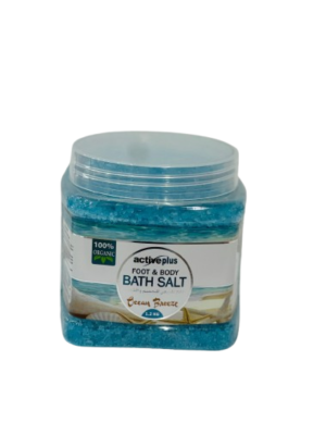 Activeplus bath salt 1.2kg Ocean breeze