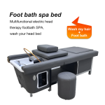 shampoo bed trend with pedicure 2 in 1- grey