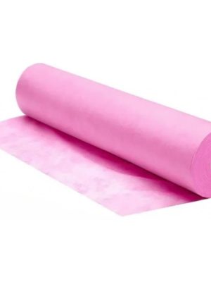 vip disposable bed roll sheet pink 80x180cm