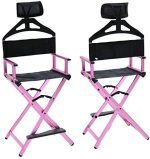 makeup chair pink