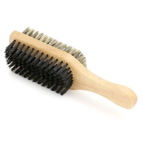 beard brush double side