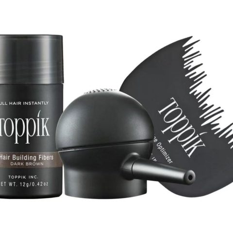 topping hair fiber set