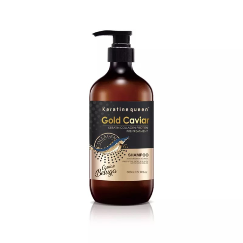 Shampoo gold caviar keratin 800 ml