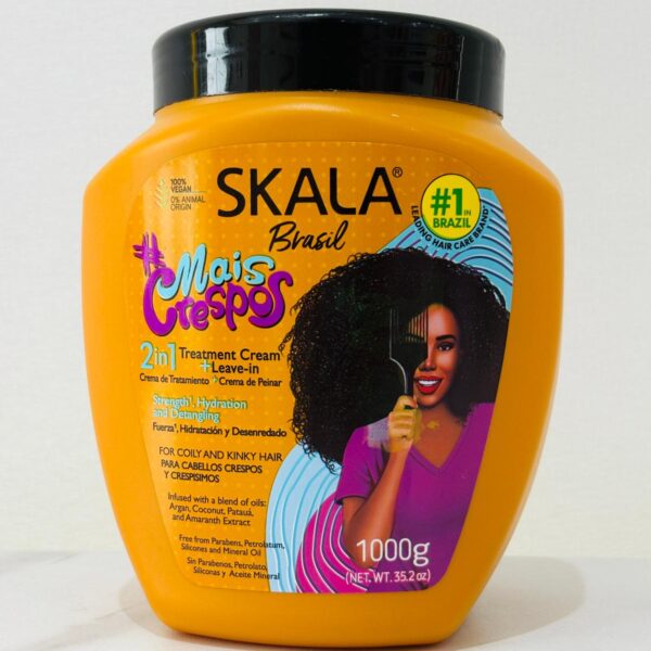 Skala mais crespos Super Curly Hair Treatment Cream